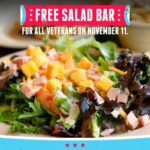 Hoss’s Family Steak & Sea FREE Salad Bar on Veterans Day