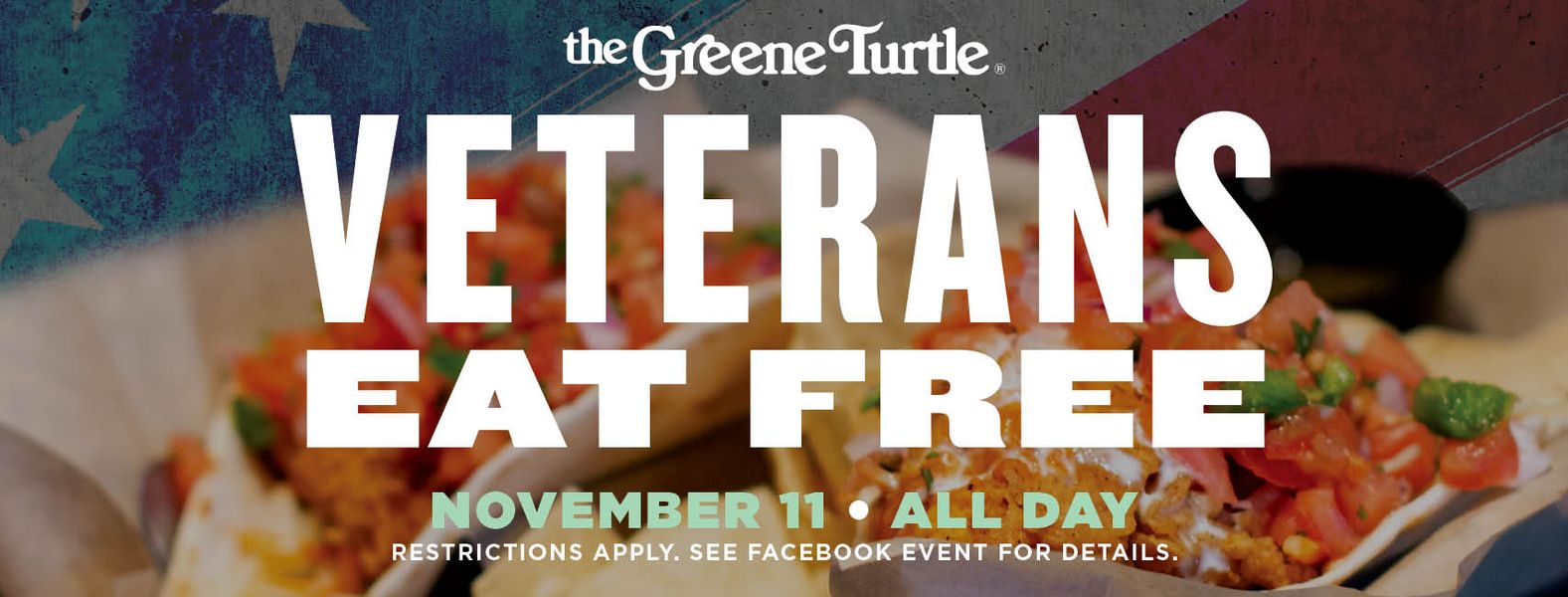 The Greene Turtle Sports Bar FREE Veterans Day Meal