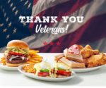 Metro Dinner Veterans Day 50% Discount
